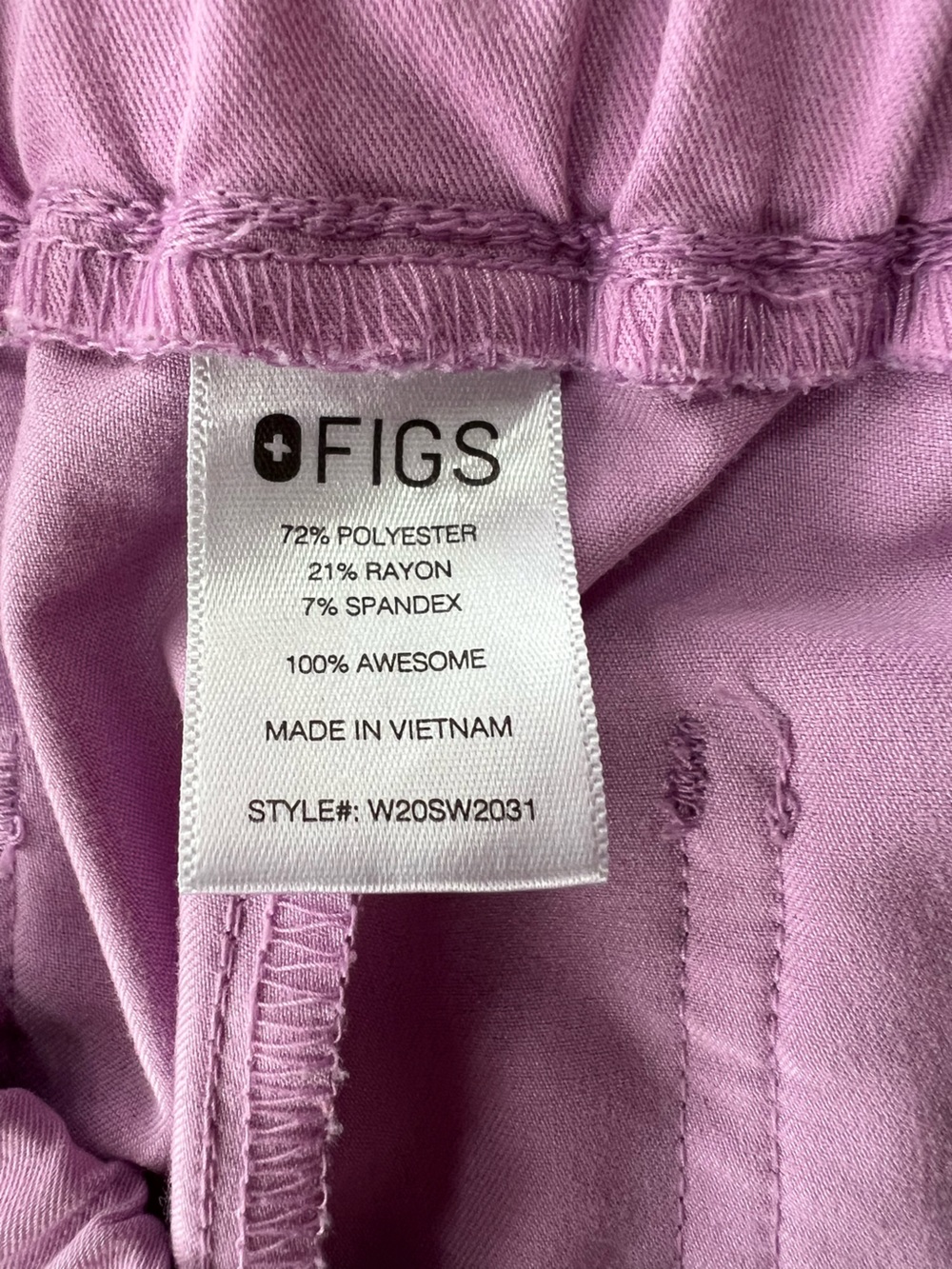 FIGS Yola Skinny Straight Leg Scrub Pants RARE Dusk Light Purple (#1915), Large - Picture 8 of 12